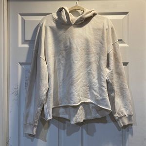 Abercrombie & Fitch Cream Hoodie
